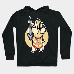 Ultraman Trigger, Glitter Trigger Eternity Chibi Style Kawaii Hoodie